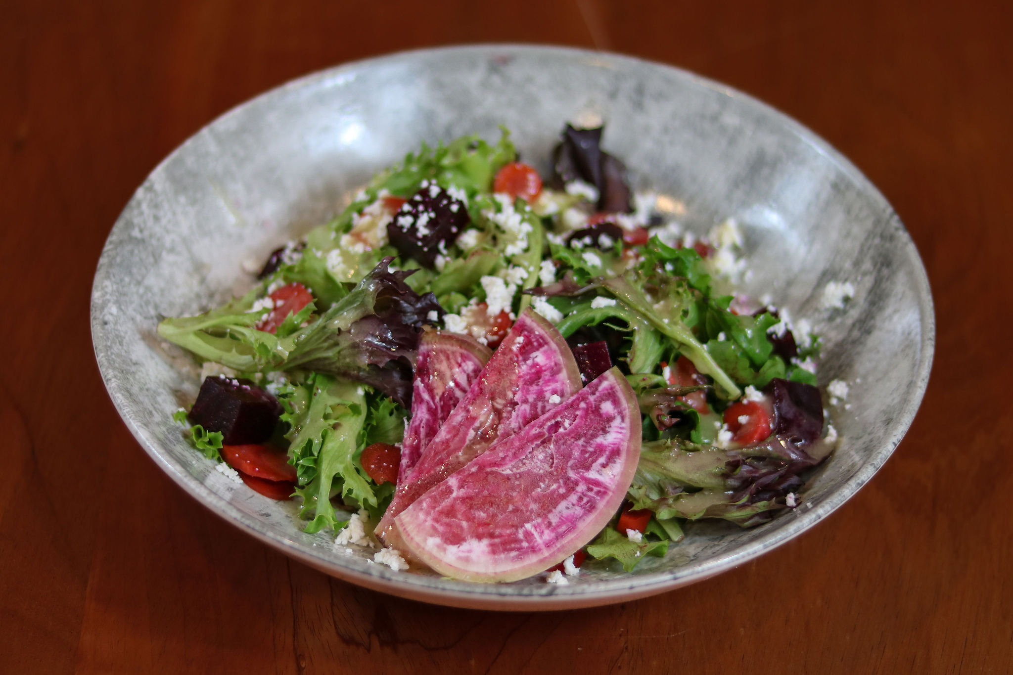 salad with beets